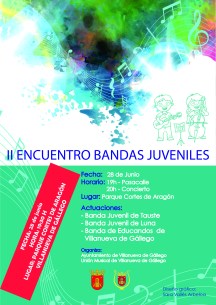 encuentro bandas juveniles